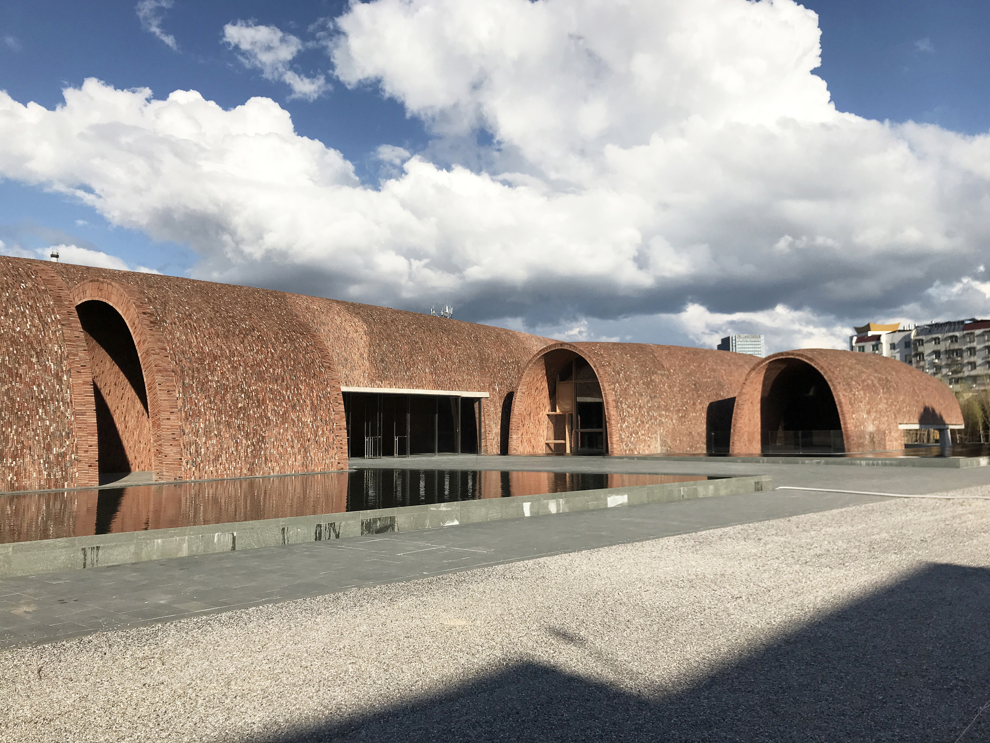 景德镇御窑博物馆建筑主图，Studio Zhu-Pei设计，图片提供：Studio Zhu-Pei