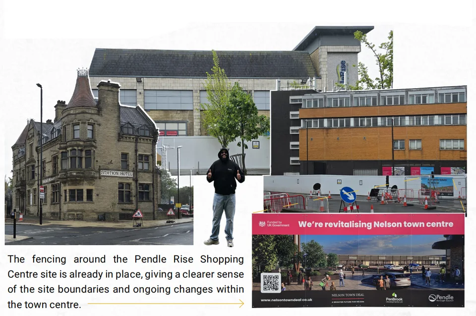Pendle Rise 拆迁现场围挡